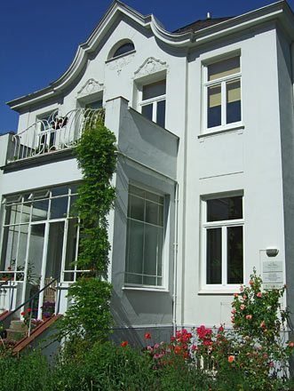 Unser Haus in der Geniner Stra&szlig;e 34